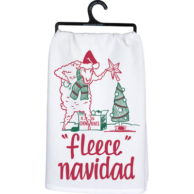 Surprise Me Sale 🤭 Fleece Navidad Sheep Christmas Kitchen Towel
