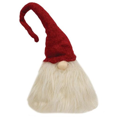 Sitting Plush Santa Gnome with Red Hat – Blueberry Lane Shop