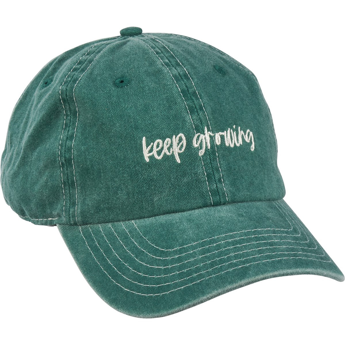 Keep Growing Embroidered Baseball Hat