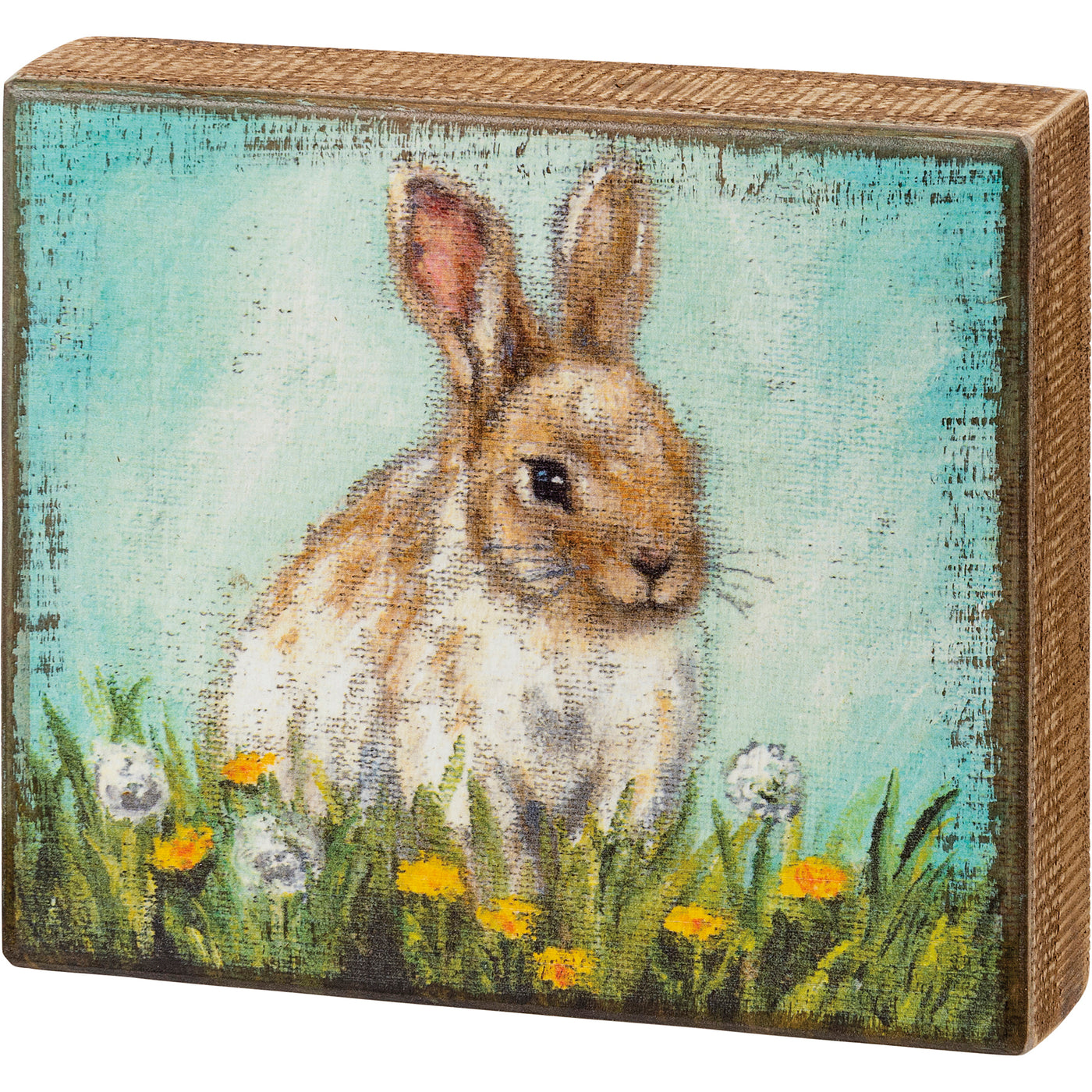 💙 Bunny in the Field Box Sign