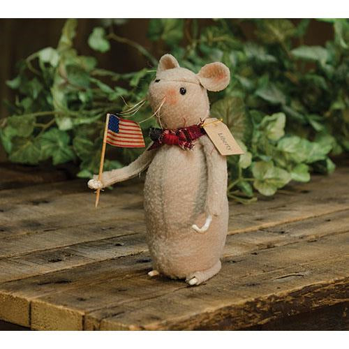 Liberty Mouse Americana Plush Figure