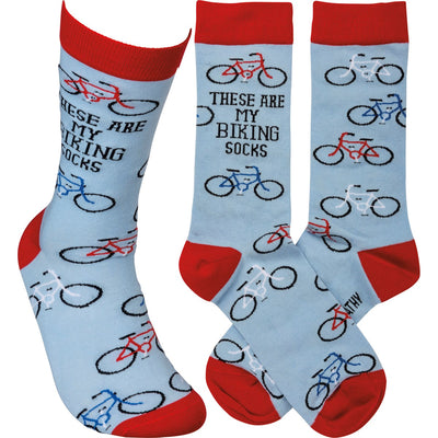 These Are My Biking Socks Unisex Fun Socks