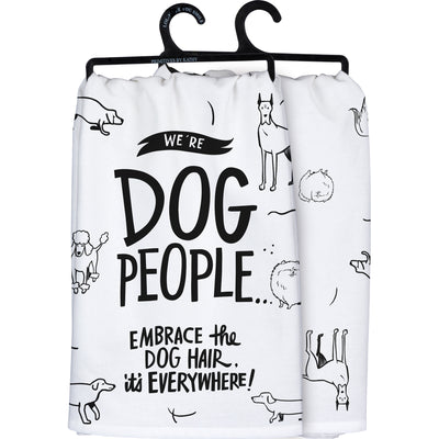 Surprise Me Sale 🤭 We Are Dog People Embrace The Dog Hair Kitchen Towel
