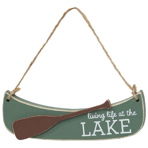 DAY 9 ✨ 25 Days of Ornaments ✨ Set of 3 Lake Fishing Wooden Ornaments