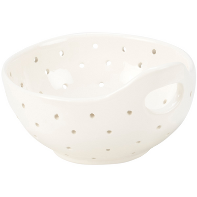 Farmhouse White Berry Bowl