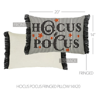 Hocus Pocus Fringed Accent Pillow
