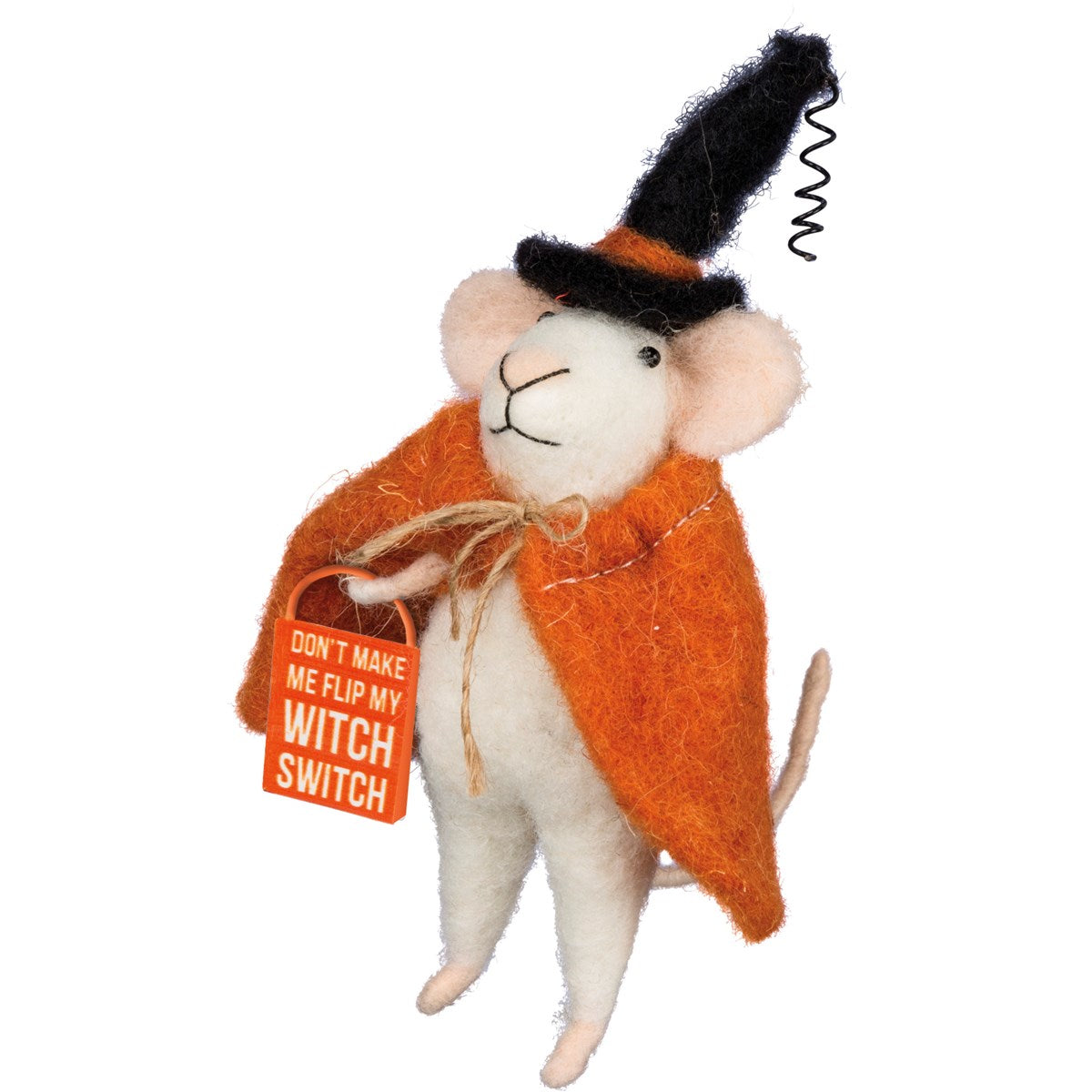 🧙‍♀️ 7 WITCHY DAYS DAY 6 ✨ Witch Switch Mouse Felt Critter