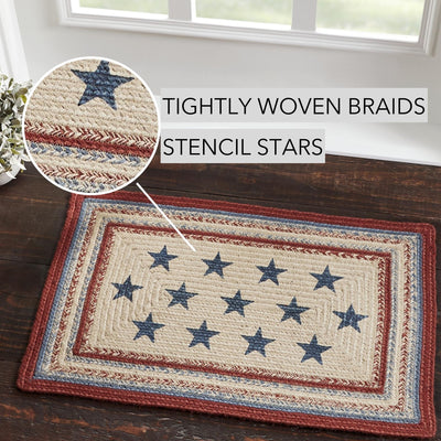 Celebration Americana Jute Rug 20" x 30"