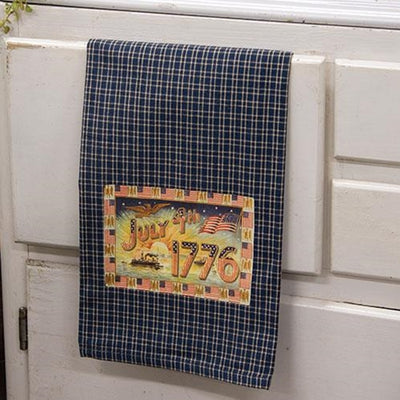 July 4th, 1776 Americana Dish Towel