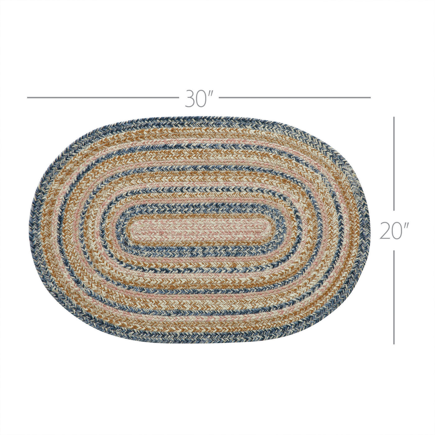 Kaila Jute 30" Oval Rug