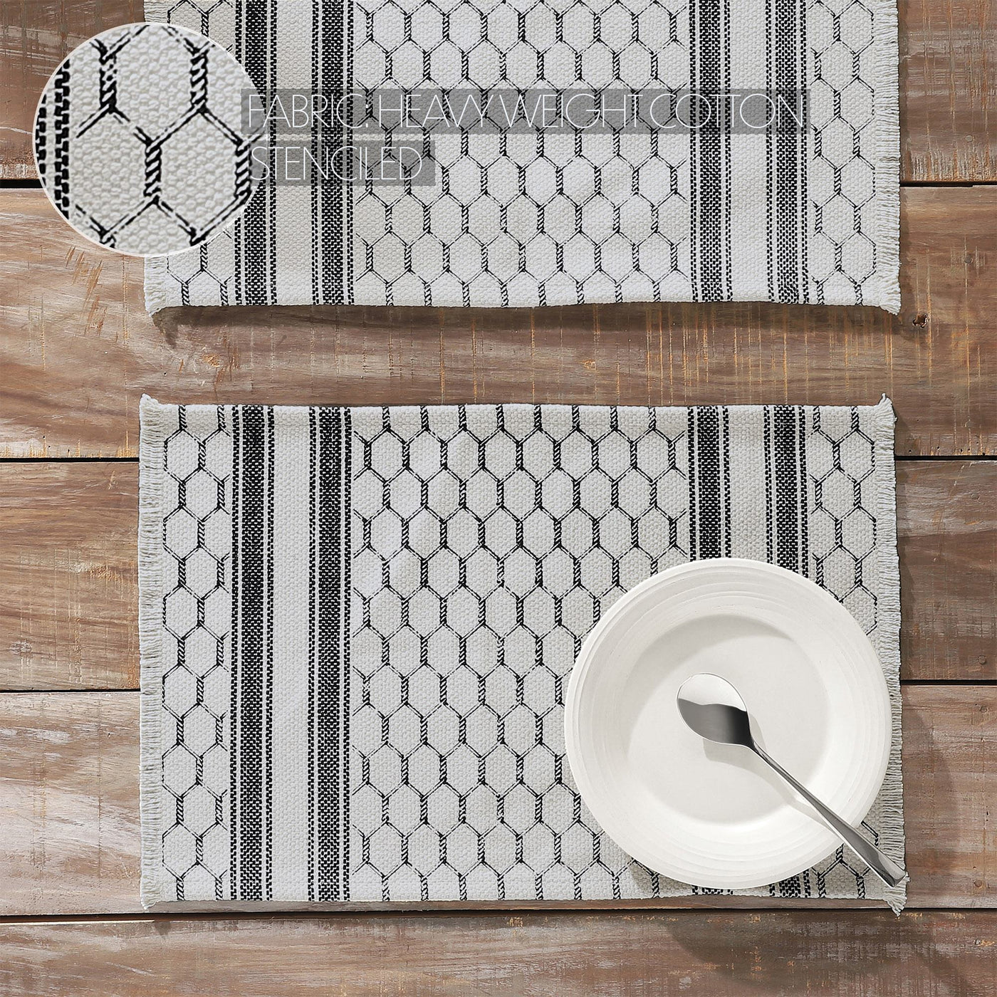 Set of 2 Down Home Placemats