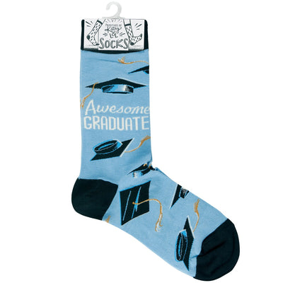 Awesome Graduate Fun Novelty Unisex Socks