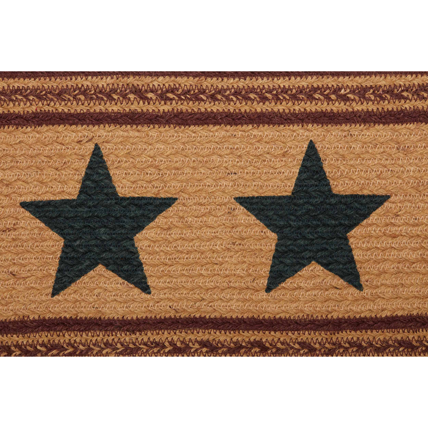 Potomac Jute Stencil Stars 8.5" Rectangle Star Tread