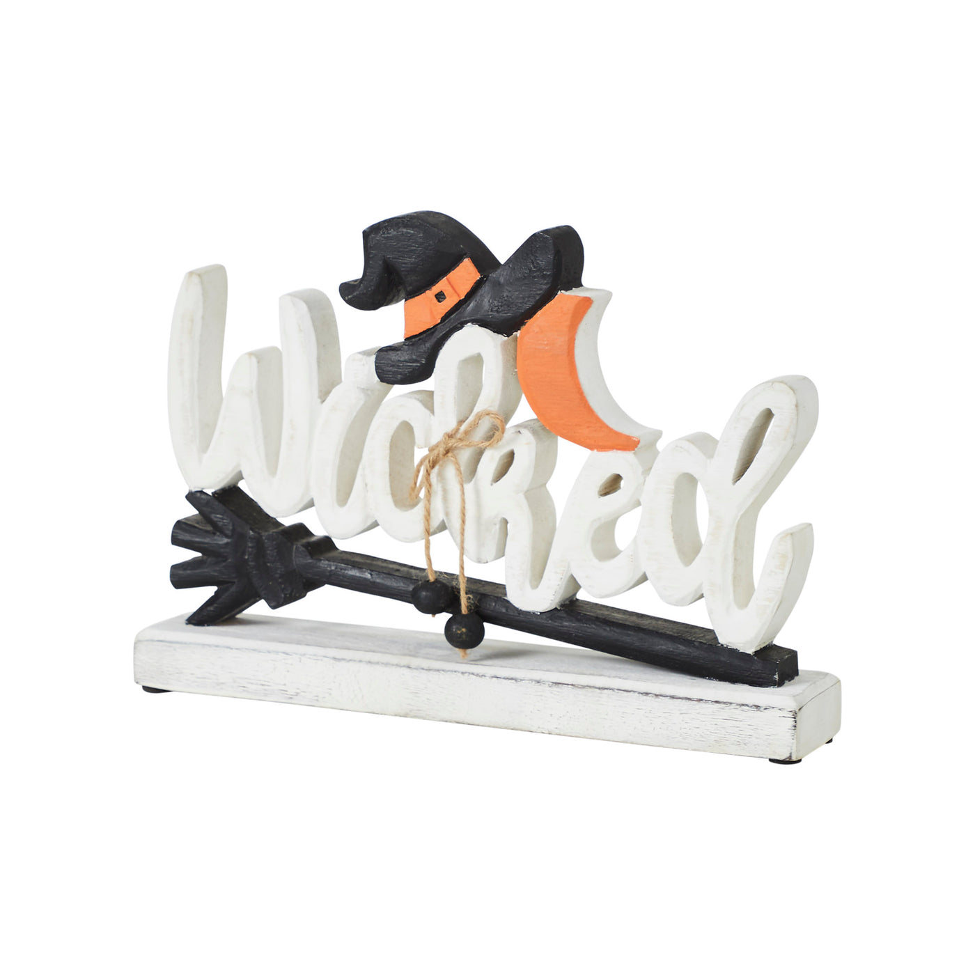 Wicked Witch Wooden Tabletop Decor Sign