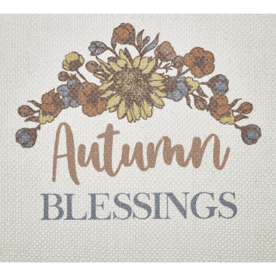 Bountifall Autumn Blessings 24" Table Runner