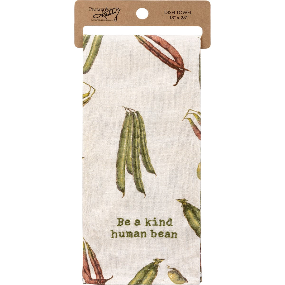 Be A Kind Human Bean Kitchen Towel