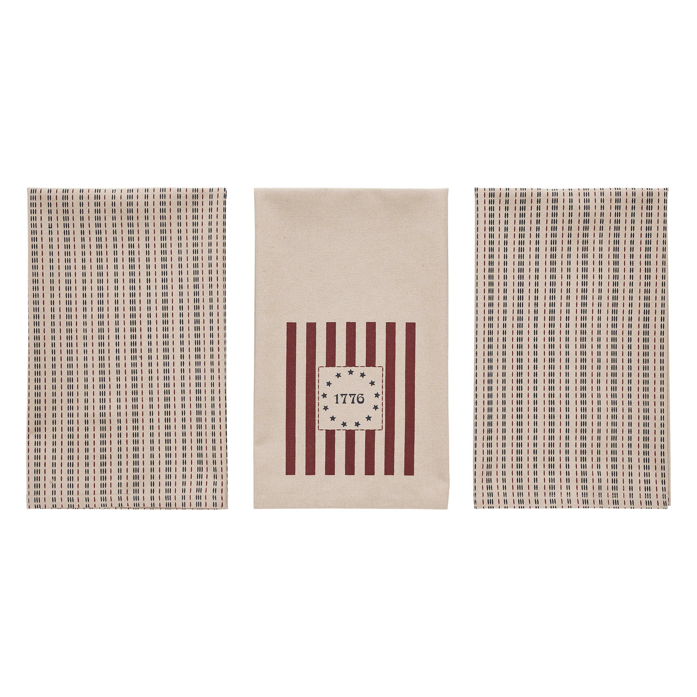 Set of 3 Americana Tea Towels