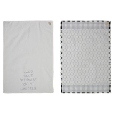 Set of 2 Quit Your Bitchin' In My Kitchen Tea Towels