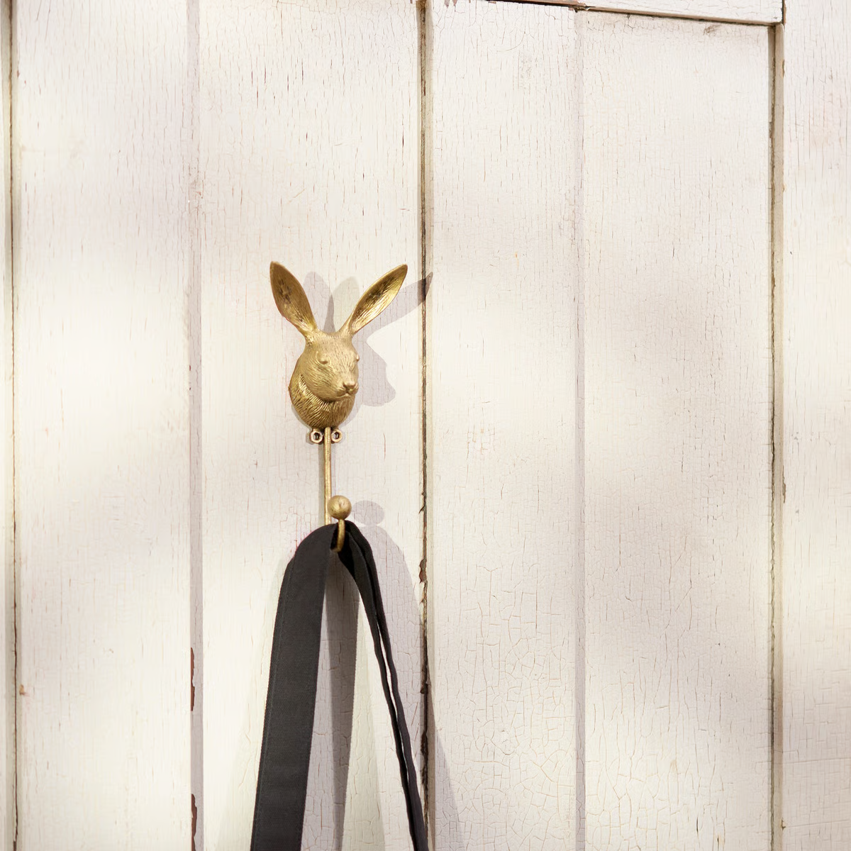 Hooked Rabbit DAY 19 🐇🌷 20 DAYS OF BUNNIES Bronze Rabbit Wall Hook – Blueberry Lane Shop