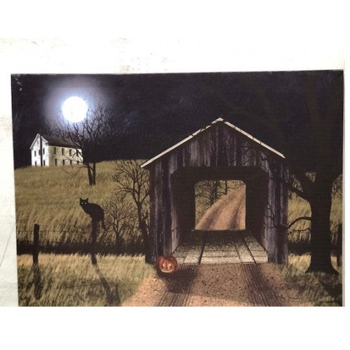 Billy Jacobs Sleepy Hollow Bridge 8" X 10" LED Canvas Print