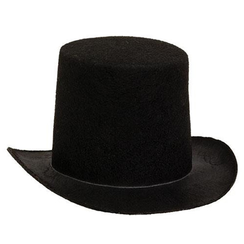 Felt Top Hat For Crafts and Displays 4" H
