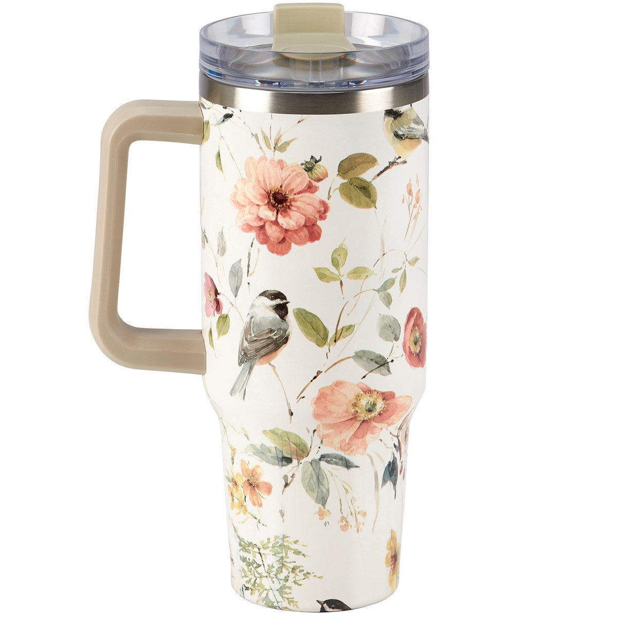 Chickadees 40 oz Insulated Travel Mug