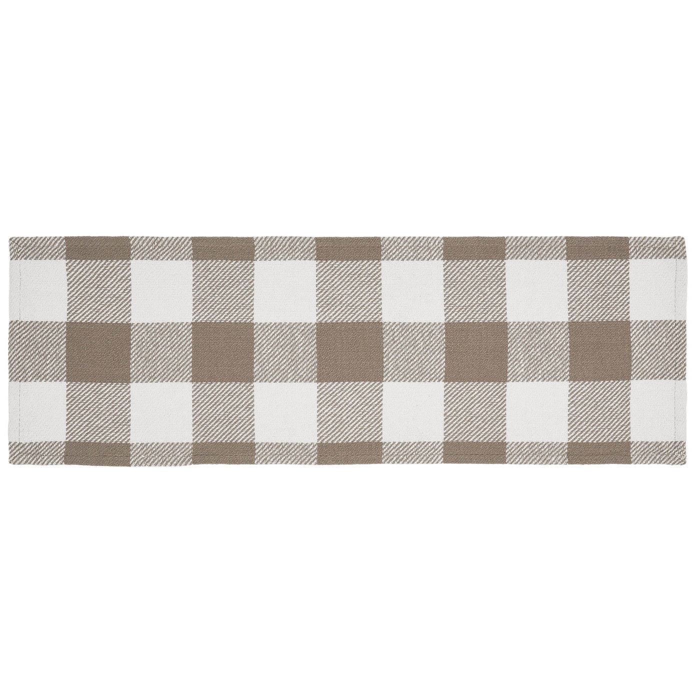 Annie Buffalo Check Portabella 36" Table Runner