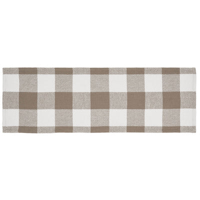 Annie Buffalo Check Portabella 36" Table Runner