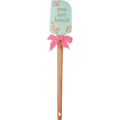 You Are Loved Rose Silicone Spatula