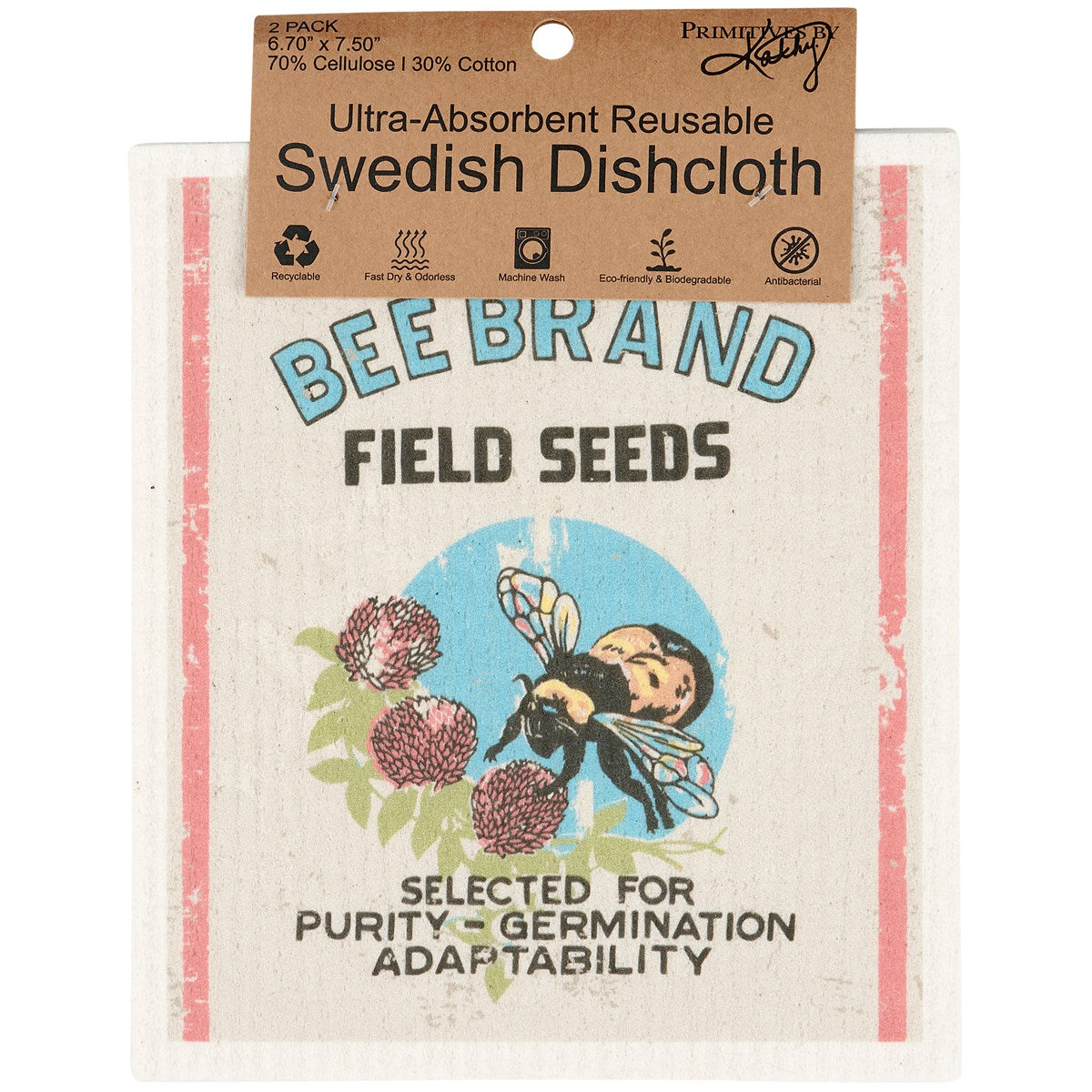 Bee Brand Swedish Dishcloth Set
