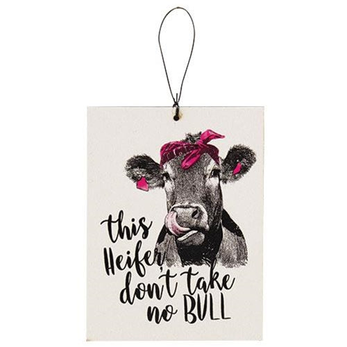 Surprise Me Sale 🤭 💙 This Heifer Don't Take No Bull Ornament