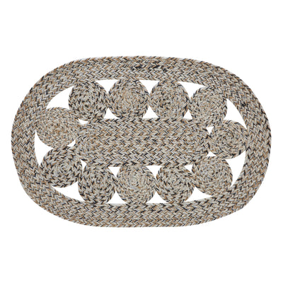 Celeste Blended Pebble Indoor/Outdoor 19" Placemat