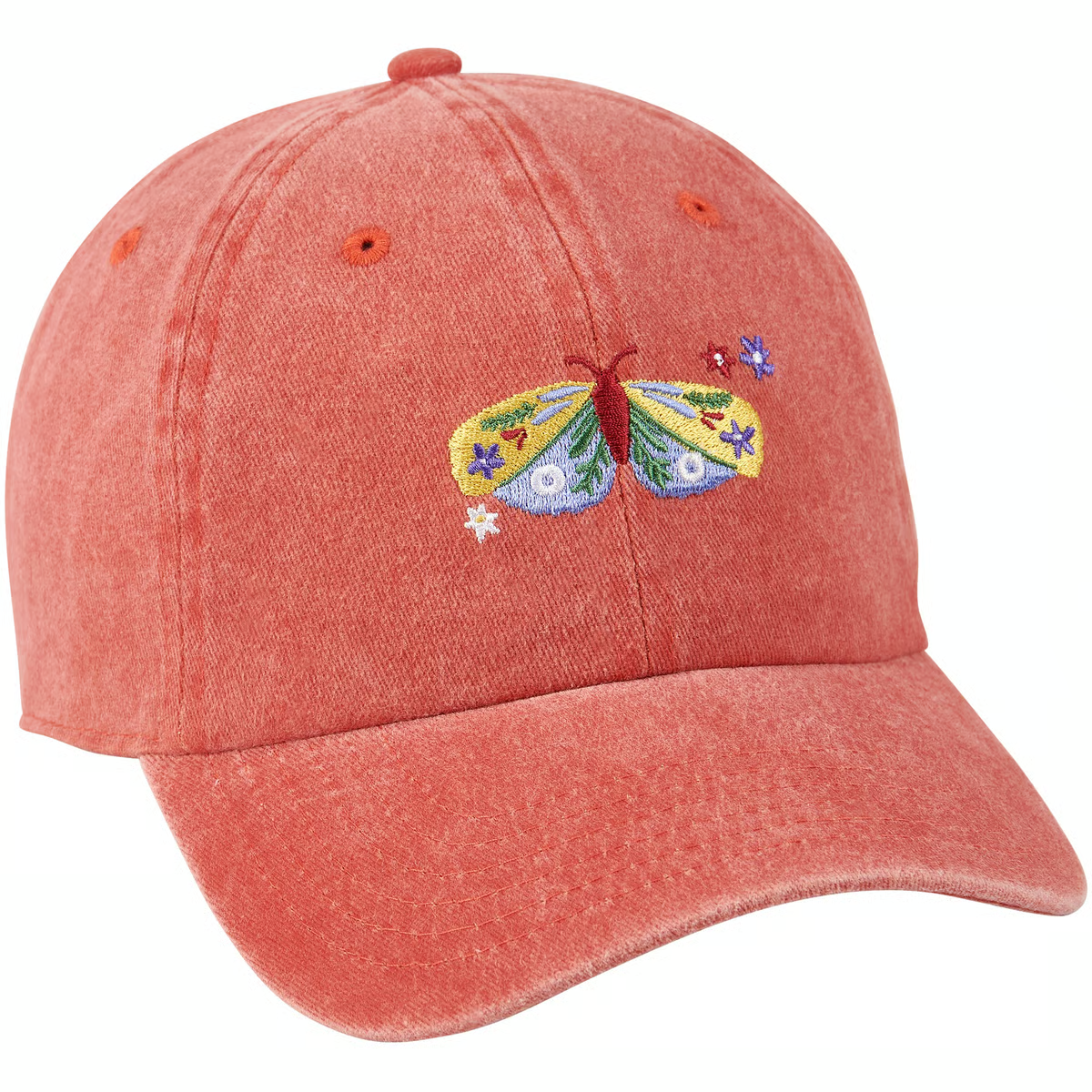 Butterfly Embroidered Baseball Cap