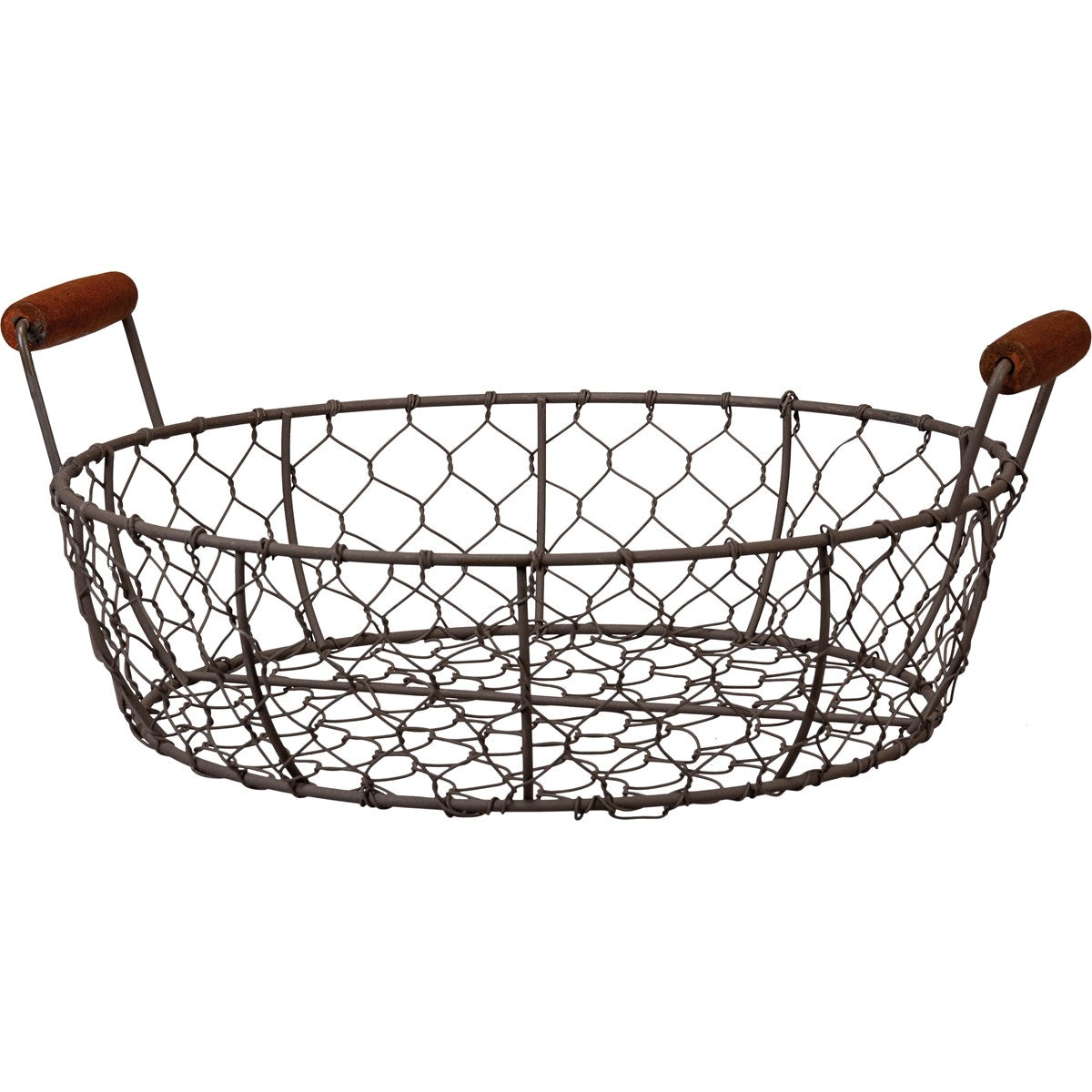 Farmhouse Round Fruit Wire Basket