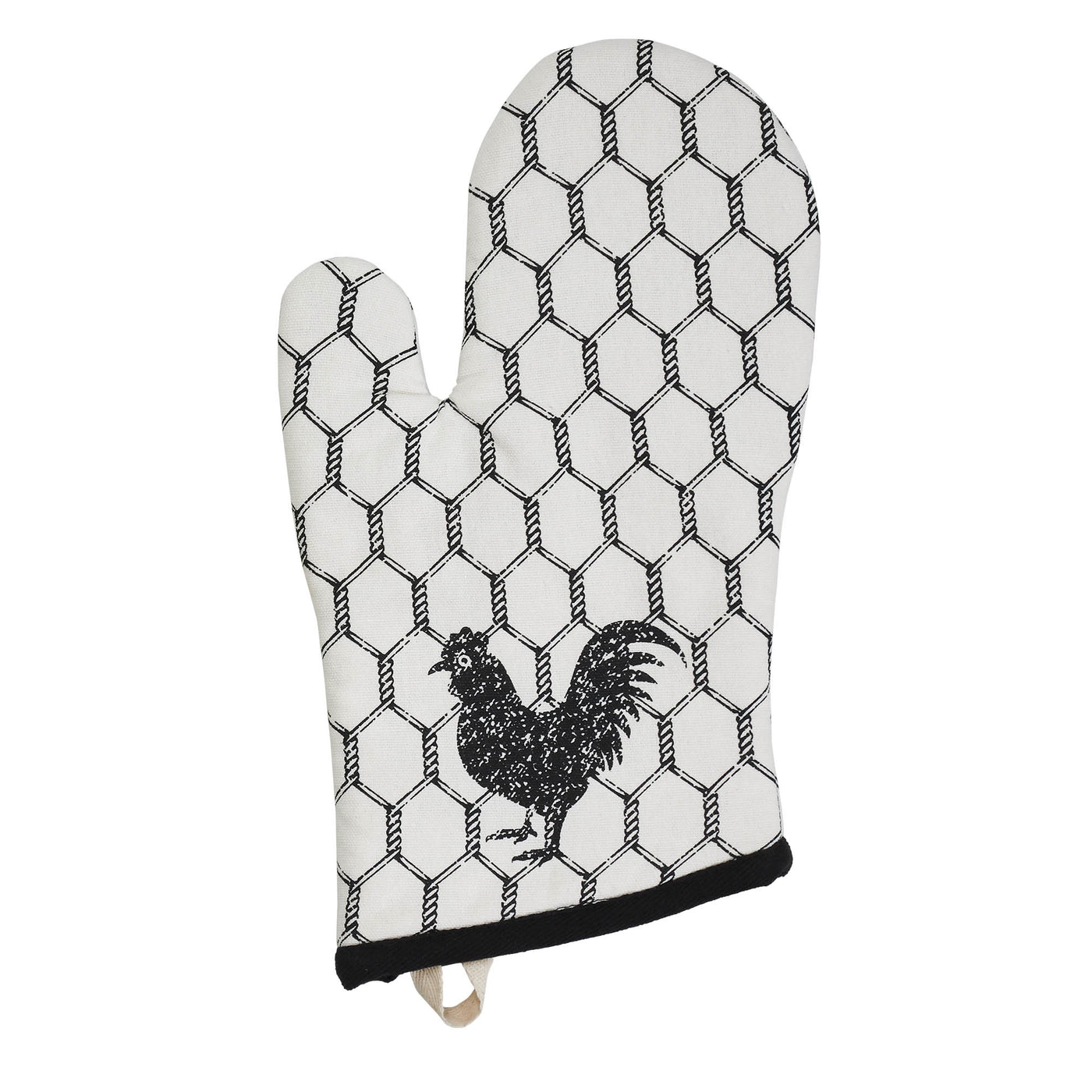 Down Home Rooster Oven Mitt