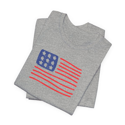 🔥 Rustic American Flag Cozy T-Shirt