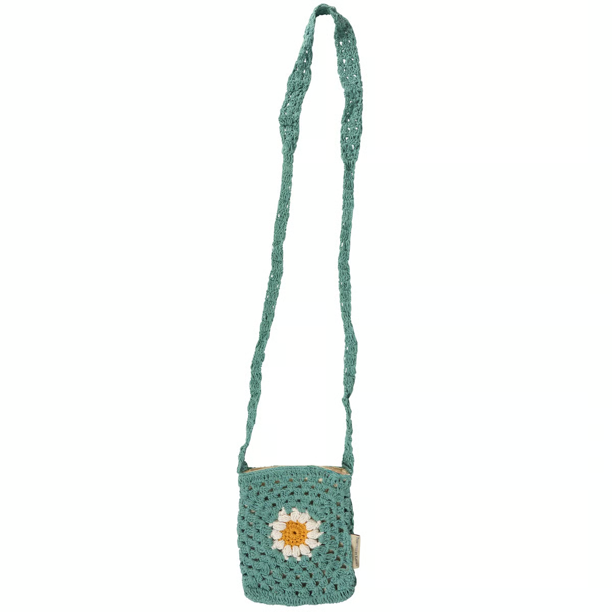 Daisy Crochet Crossbody Bag