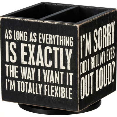 'll Remember It Later Spinning Pencil Holder