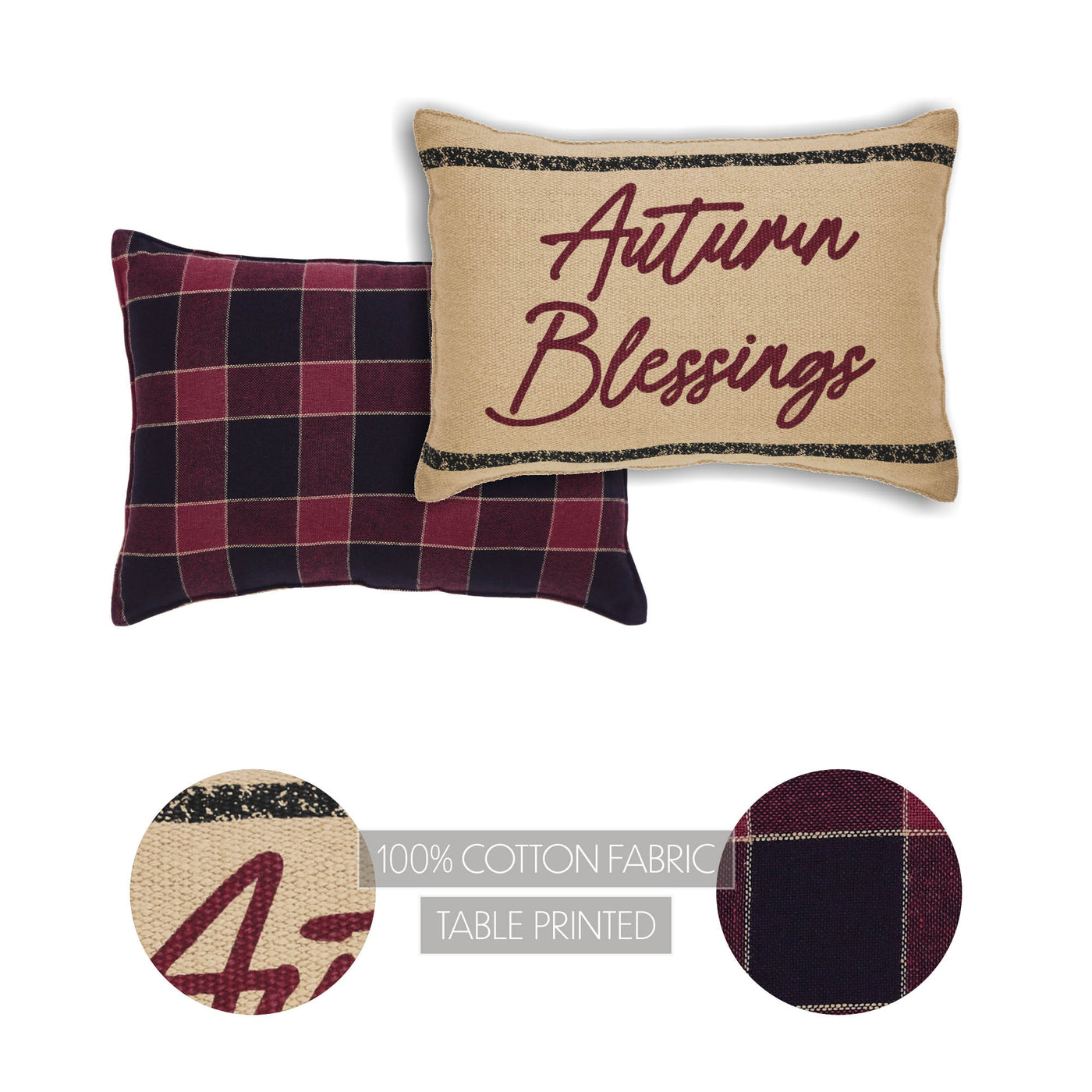 Connell Autumn Blessings 14" Accent Pillow