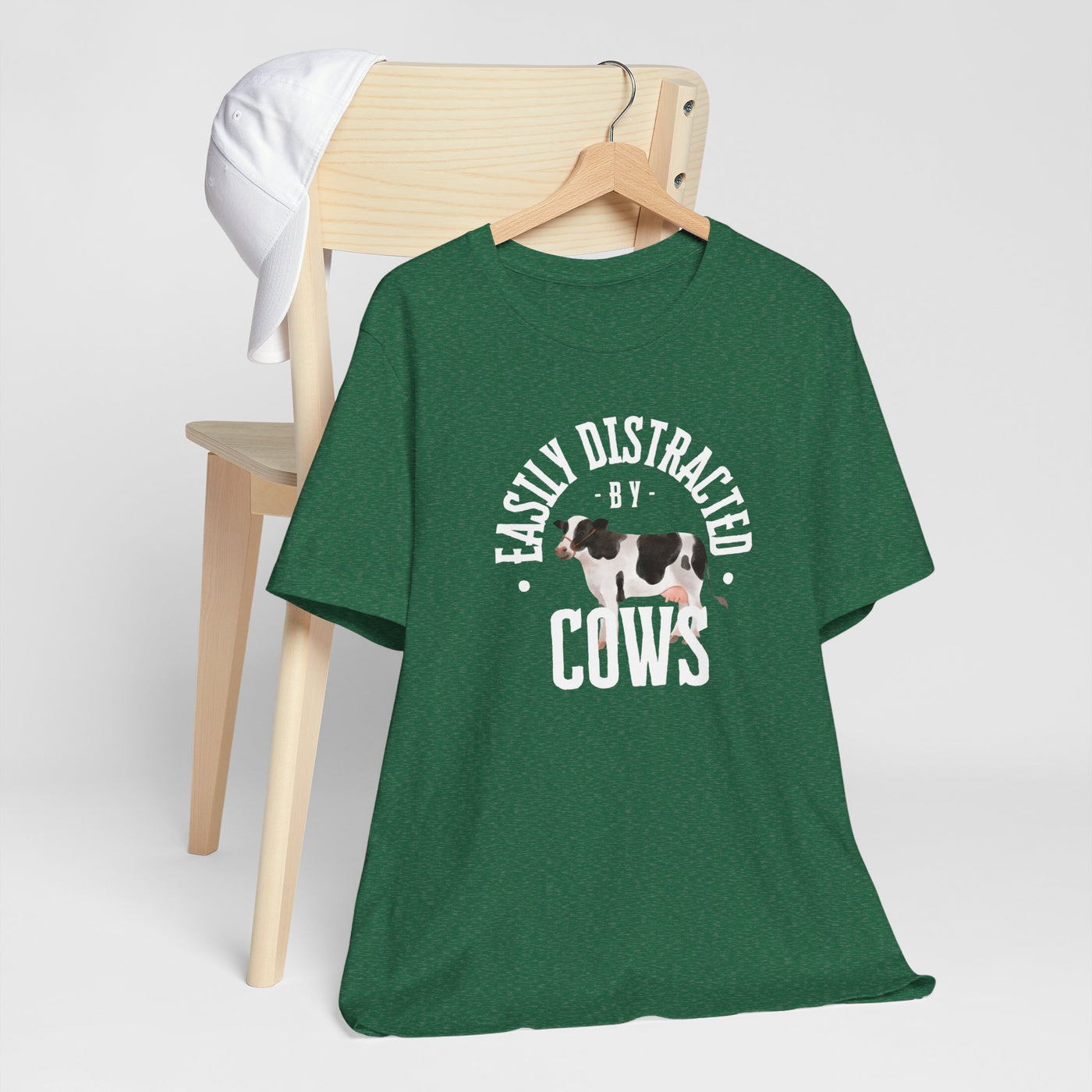 Easily Distracted by Cows Cozy T-Shirt