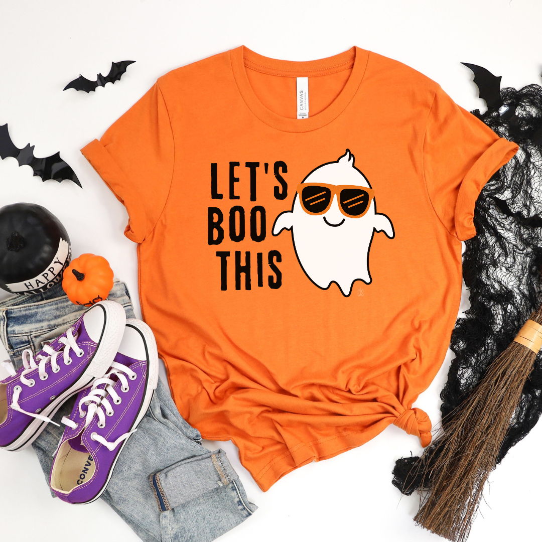 Let's Boo This Cool Ghost T-Shirt