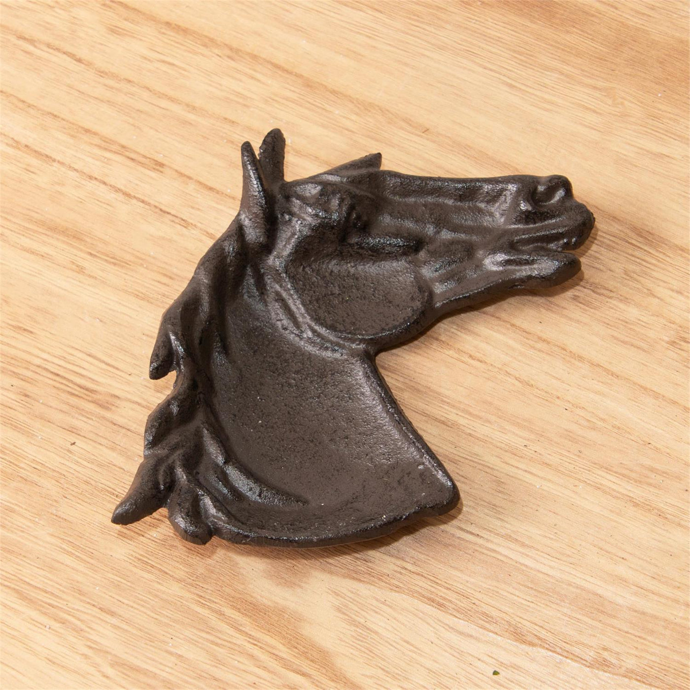 Horse Head Cast Iron Trinket Tray