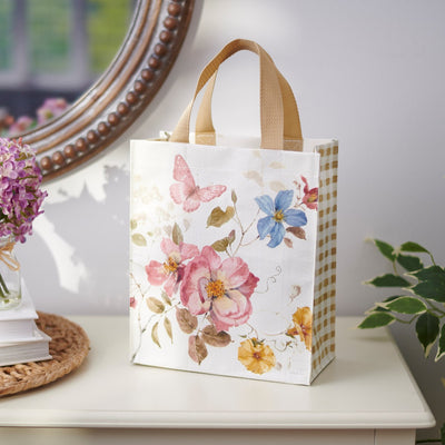 Floral Butterfly Daily Market Tote