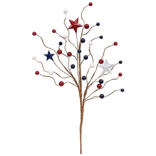 💙 Americana Star & Berry 15" Pick