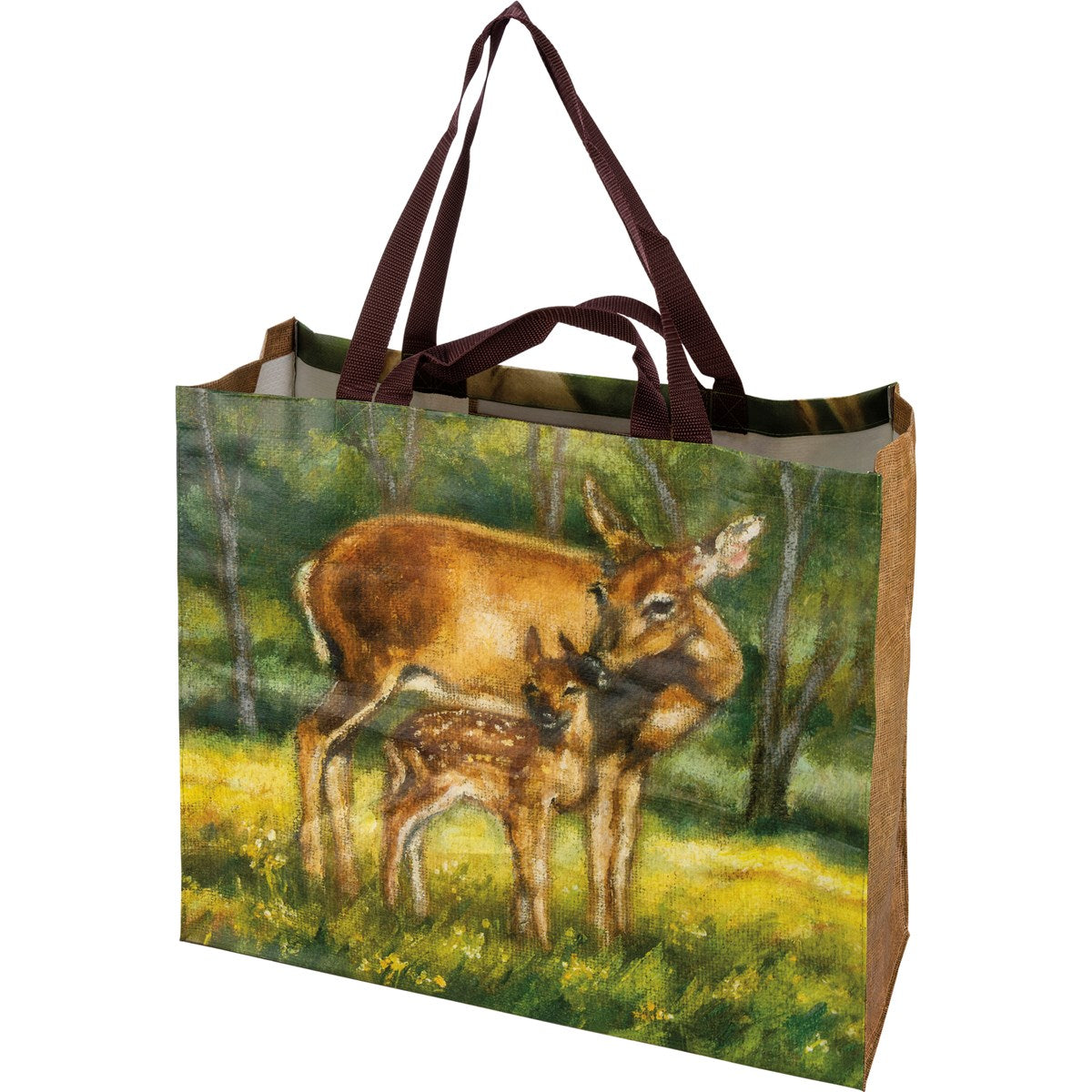 Woodland Deer and Moose Reusable Shopping Tote