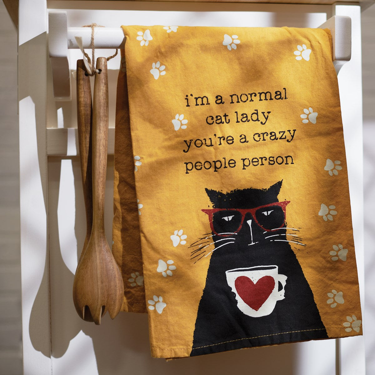 HAPPY BIRTHDAY🎂 💙 I'm A Normal Cat Lady Kitchen Towel