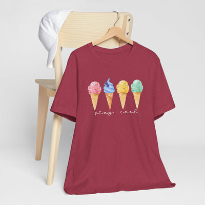 🔥 Ice Cream Stay Cool Cozy T-Shirt