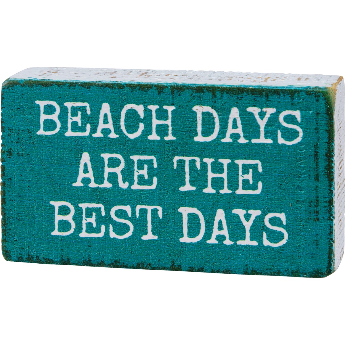 Beach Days Are The Best Days Mini Block Sign – Blueberry Lane Shop