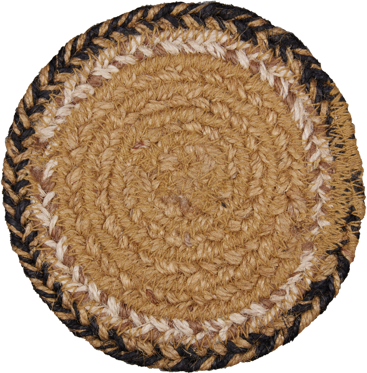 Set of 6 Kettle Grove Jute Stencil Star Coasters