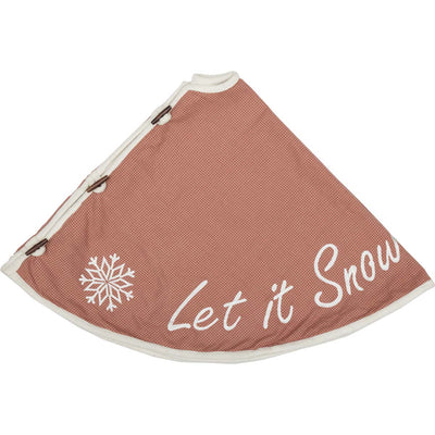 Let It Snow 48" Christmas Tree Skirt